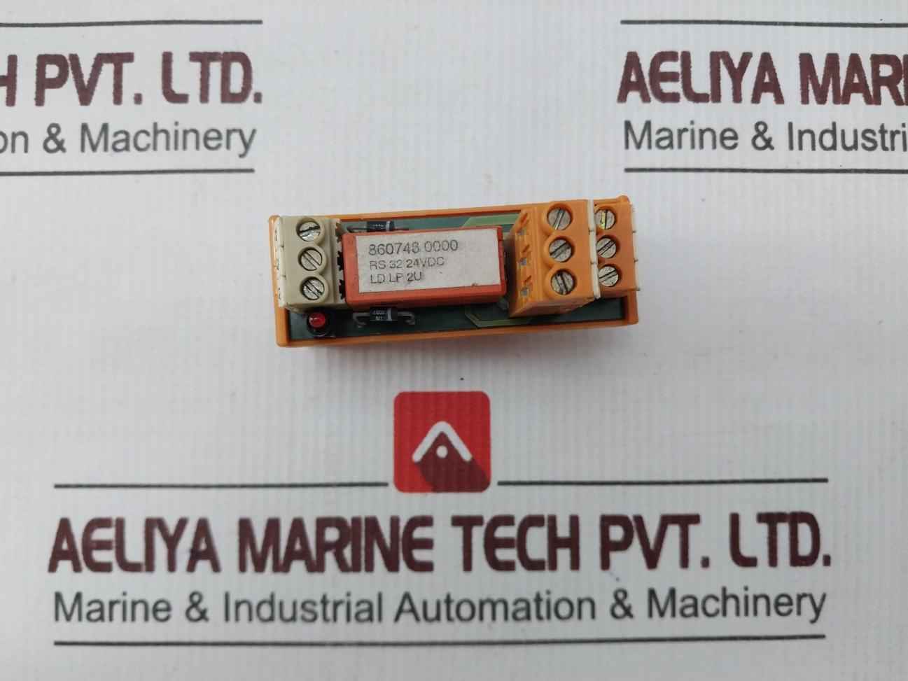 Weidmuller 405118-0 Relay Module 24Vdc Ld Lp 2U