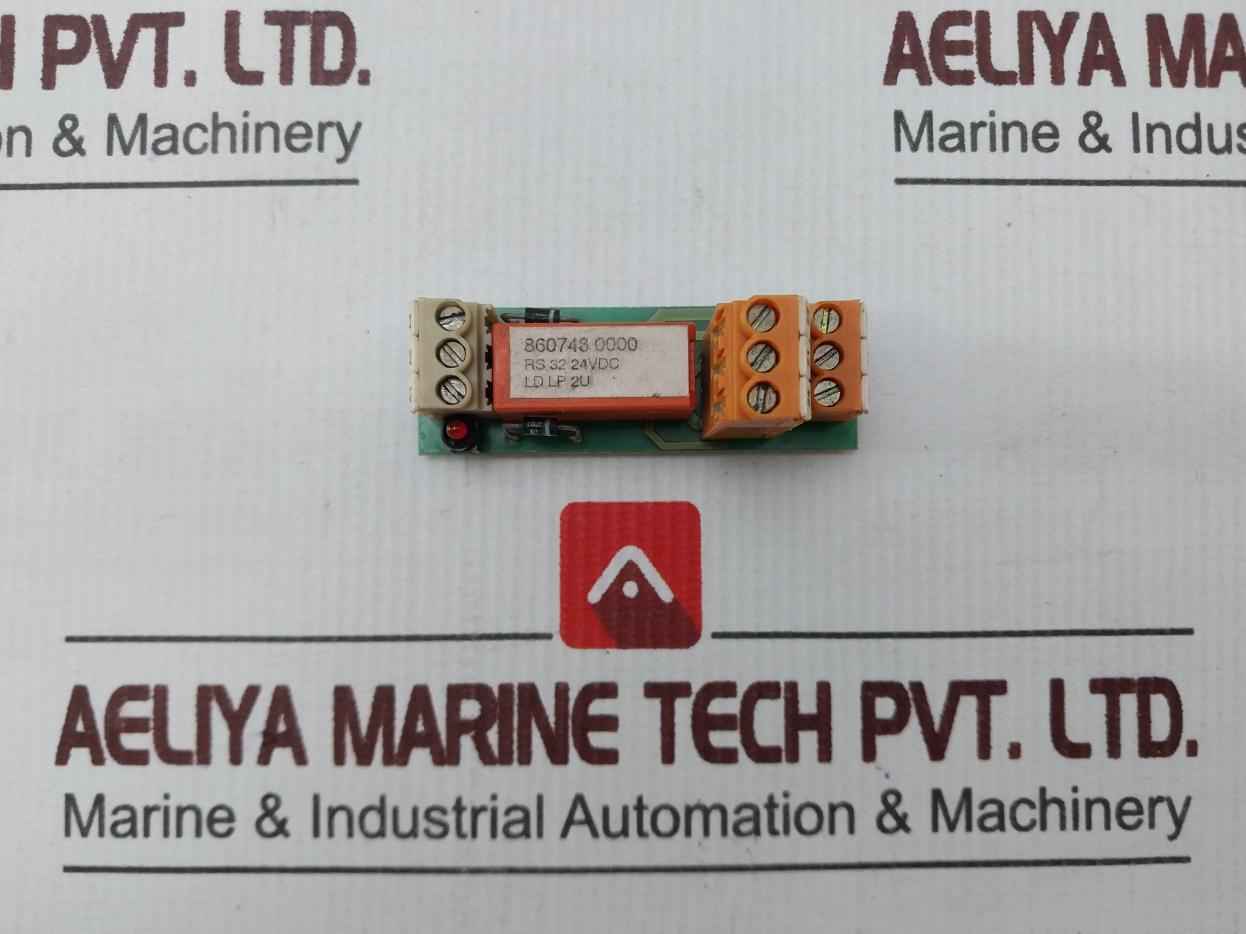 Weidmuller 405118-0 Relay Module 24Vdc Ld Lp 2U