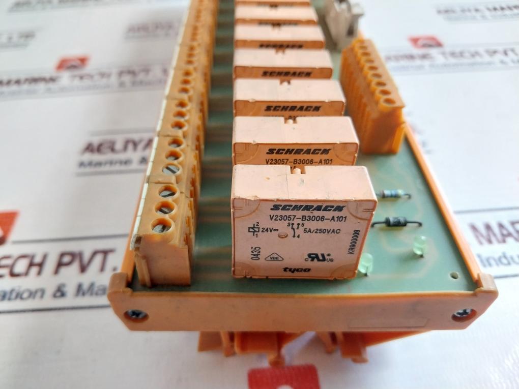 Weidmuller 405402-0 Relay Module V23057-b3006-a101 24v 5a/250vac