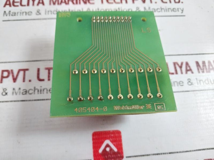 Weidmuller 405404-0 Plc Interface Module Industrial Automation Control 1105135