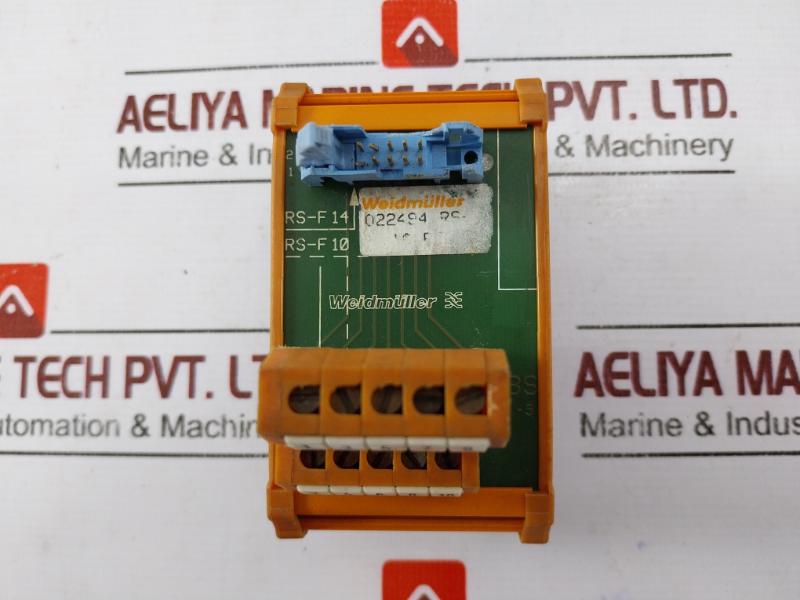 Weidmuller 412888-5 Terminal Block Module Rs-f 10 022494 Rs