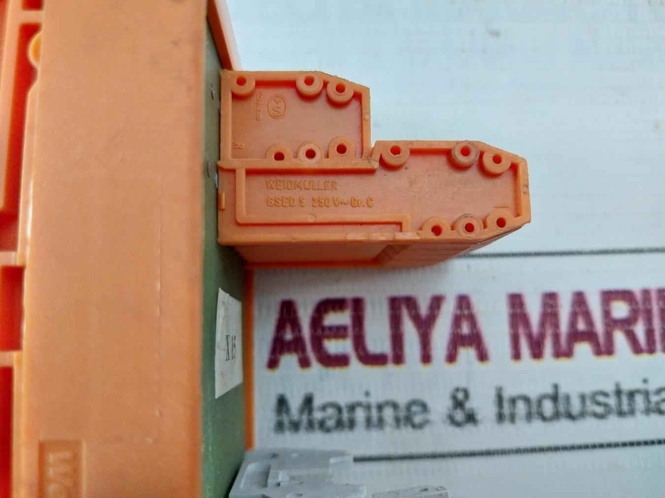 Weidmuller 412888-6 Terminal Block Interface Module 250V
