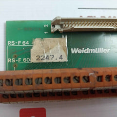 Weidmuller 412906-2 Interface Module Rs-f 64 2247.6