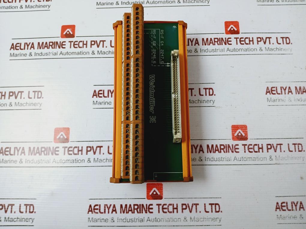 Weidmuller 412906-5 Terminal Block, Rs-f 64 2247.6/Rs-f 60 2246.6