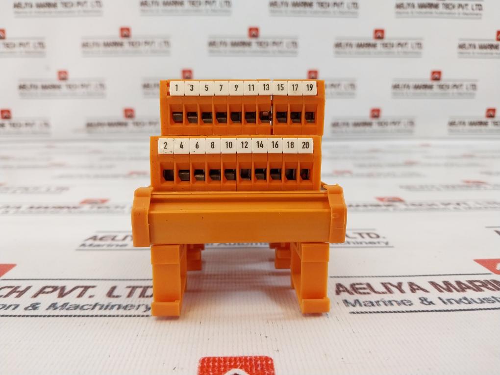 Weidmuller 412976-6 Terminal Board Rs F20 355347 Ggp 869