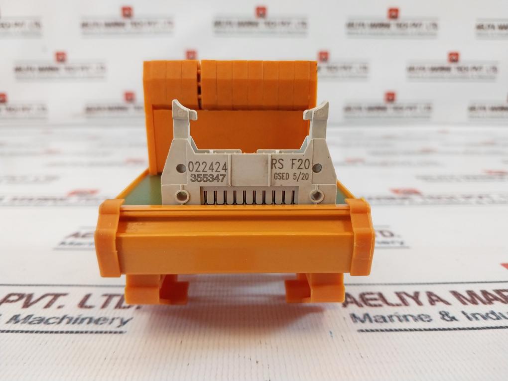 Weidmuller 412976-6 Terminal Board Rs F20 355347 Ggp 869