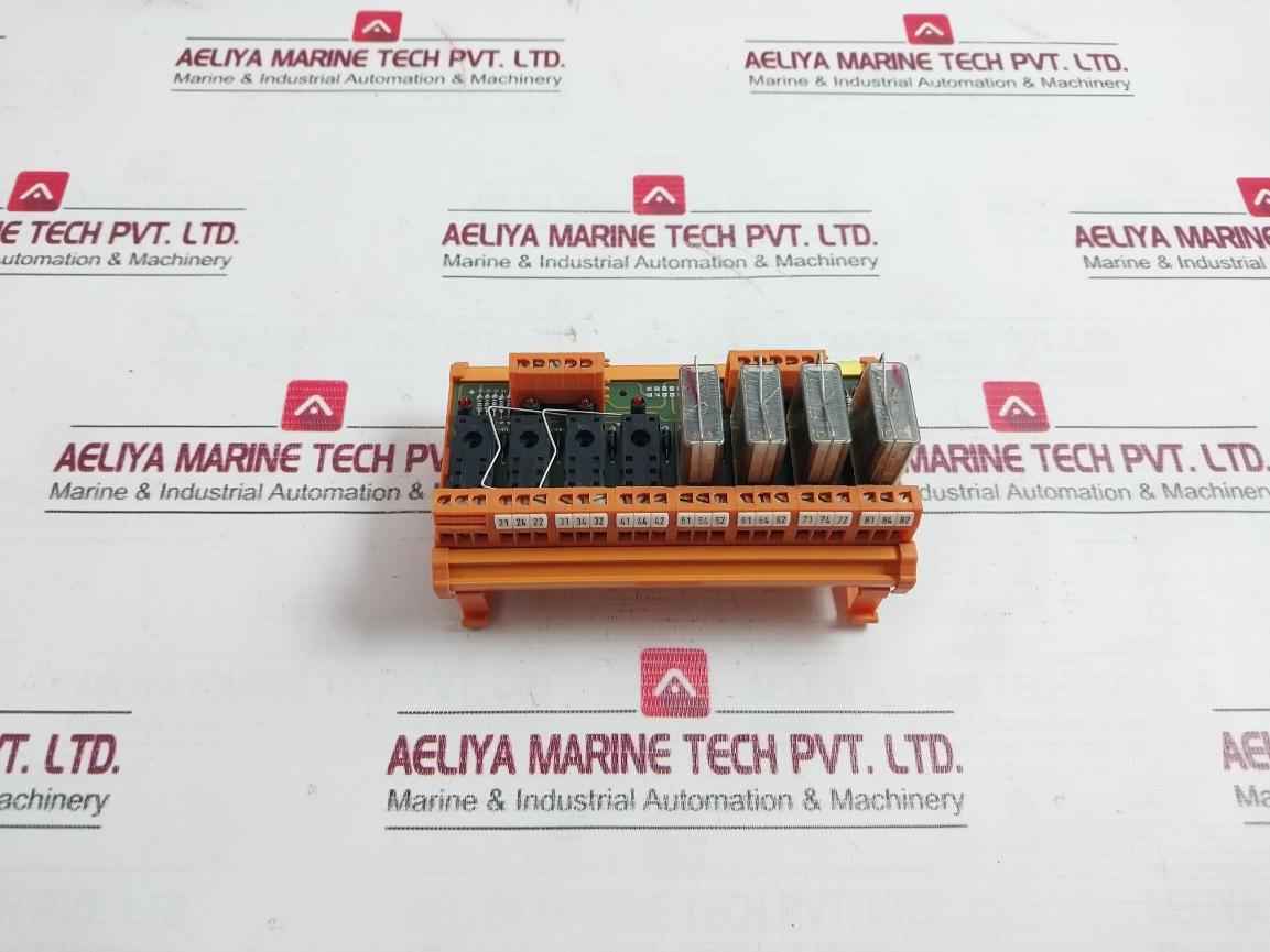 Weidmuller 413872-3 L Relay Module Sgr662 24V Dc 16A 250V