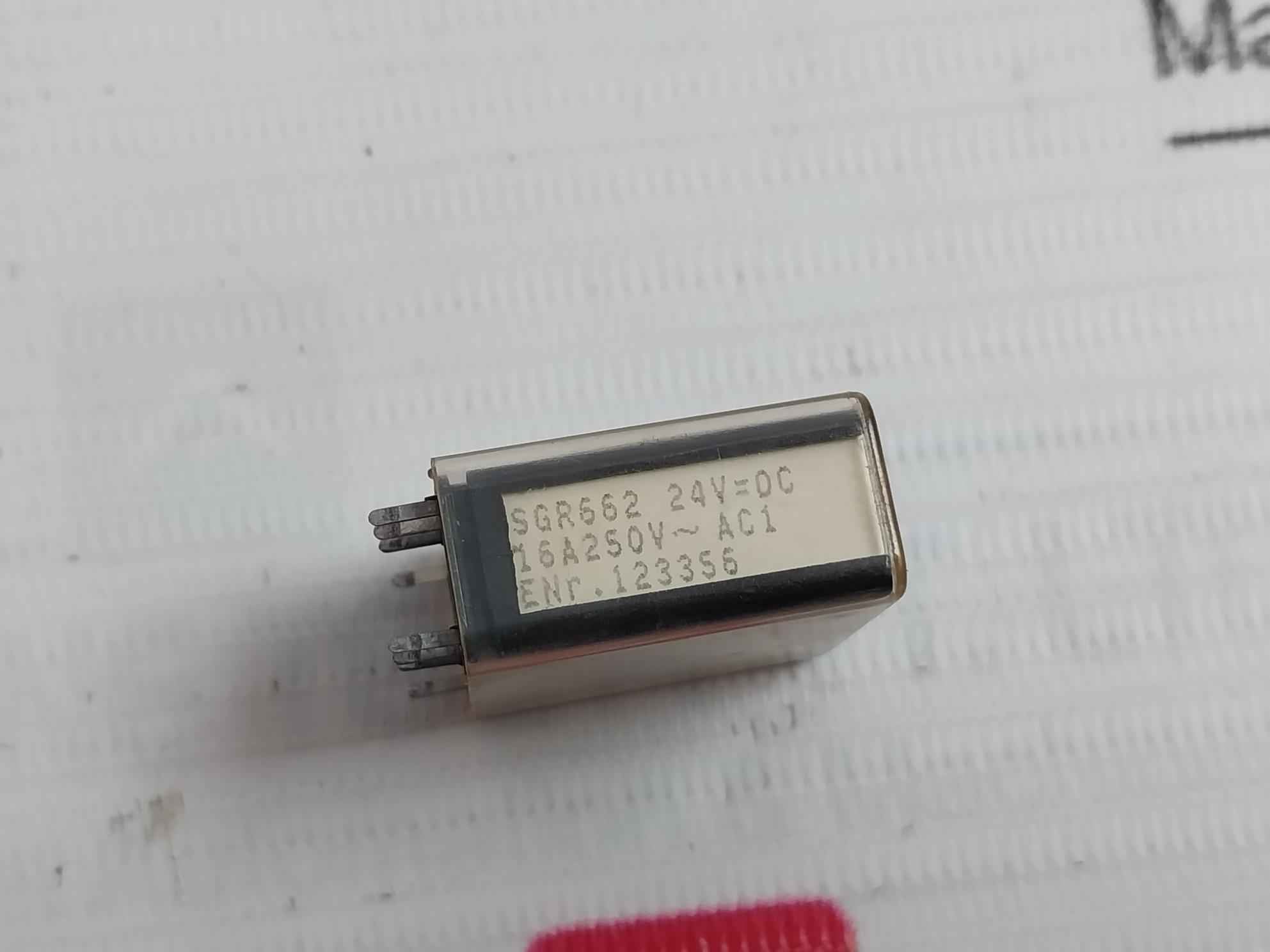 Weidmuller 413872-3 L Relay Module Sgr662 24V Dc 16A 250V