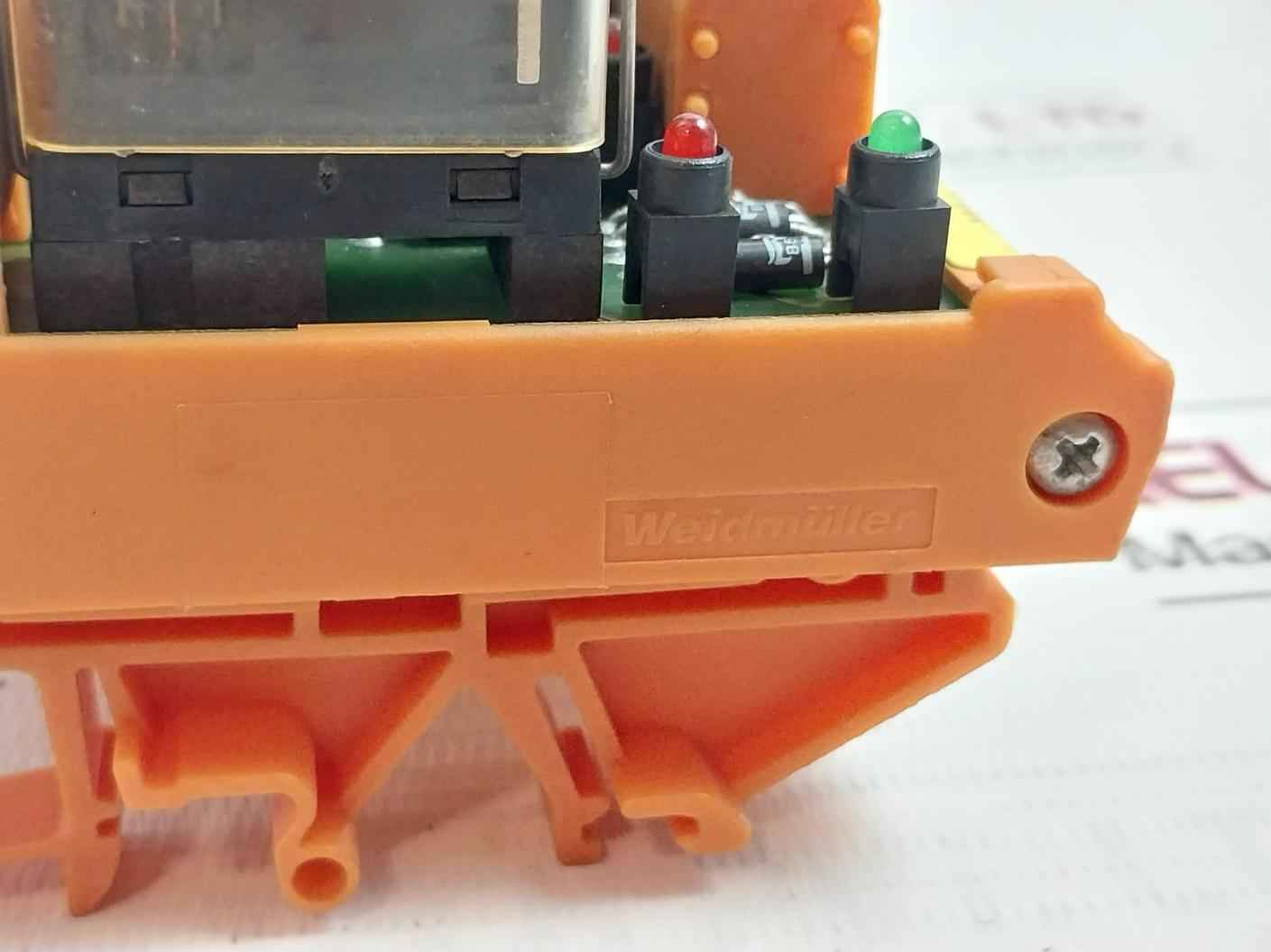 Weidmuller 413872-3 L Relay Module Sgr662 24V Dc 16A 250V