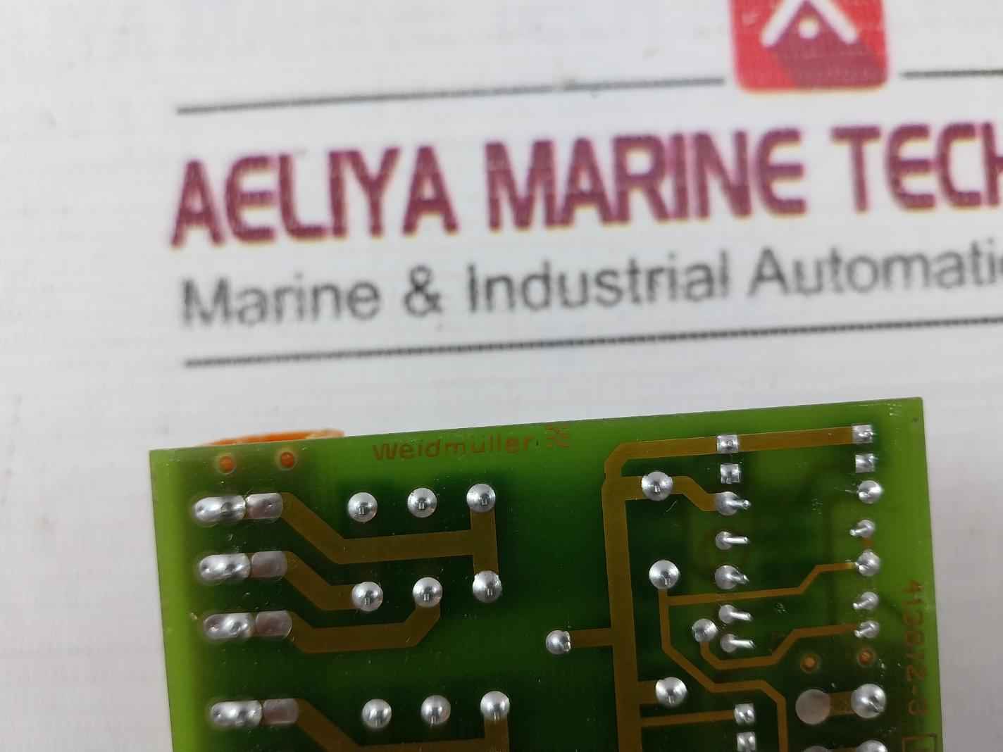 Weidmuller 413872-3 L Relay Module Sgr662 Ex-82/2082U 24V Dc 16A 250V