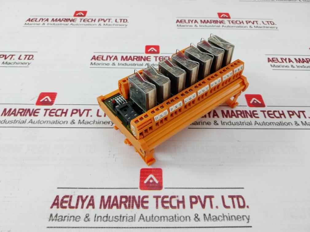 Weidmuller 413872-3 L Relay Module Sgr662 Ex-82/2082U 24V Dc 16A 250V