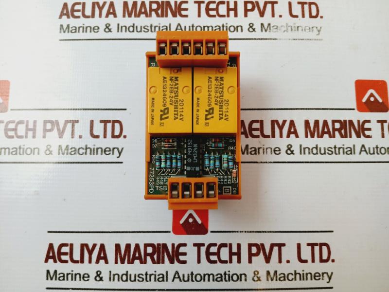 Weidmuller 77253Pd Relay Module 77253/Pd/2