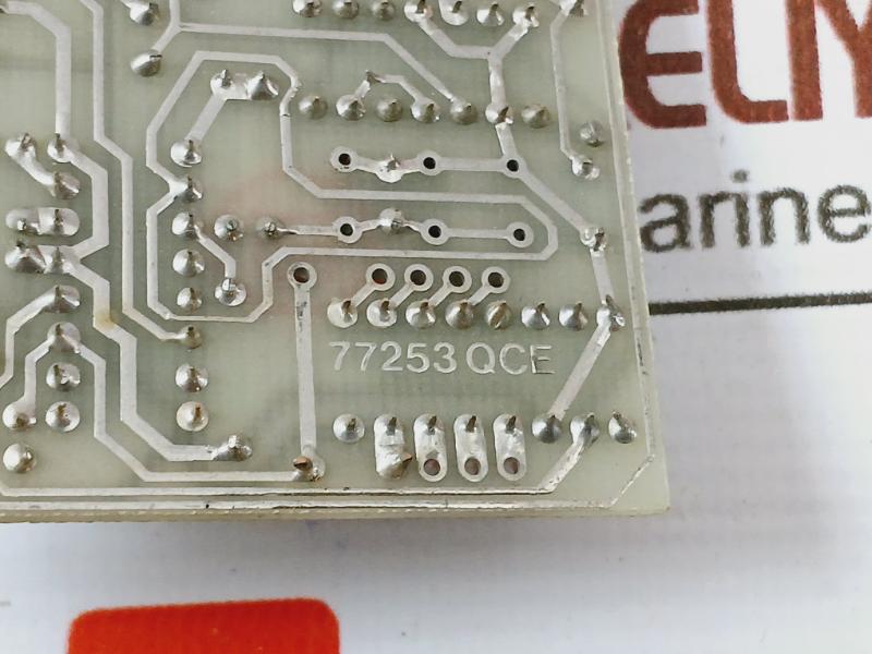 Weidmuller 77253/Qc/1 Plc Board W013796 017 Issue 1