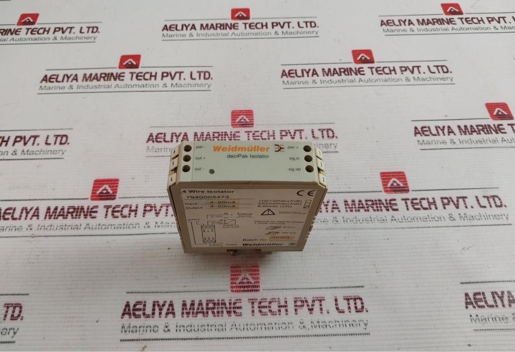 Weidmuller 7940005473 Decipak Isolator 4-20Ma
