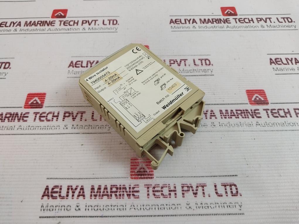 Weidmuller 7940005473 Decipak Isolator 4-20Ma