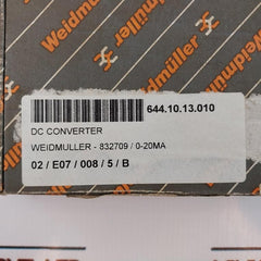 Weidmuller 832709 W408-00A6 Analogue Isolator