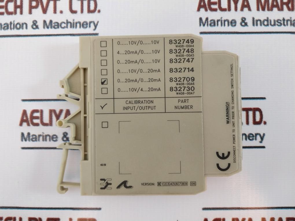 Weidmuller 832709 W408-00A6 Analogue Isolator