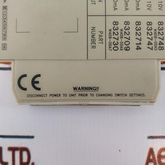 Weidmuller 832709 W408-00A6 Analogue Isolator