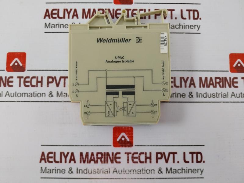 Weidmuller 832709 W408-00a6 Upac Analog Isolator 9 To 30 Vdc