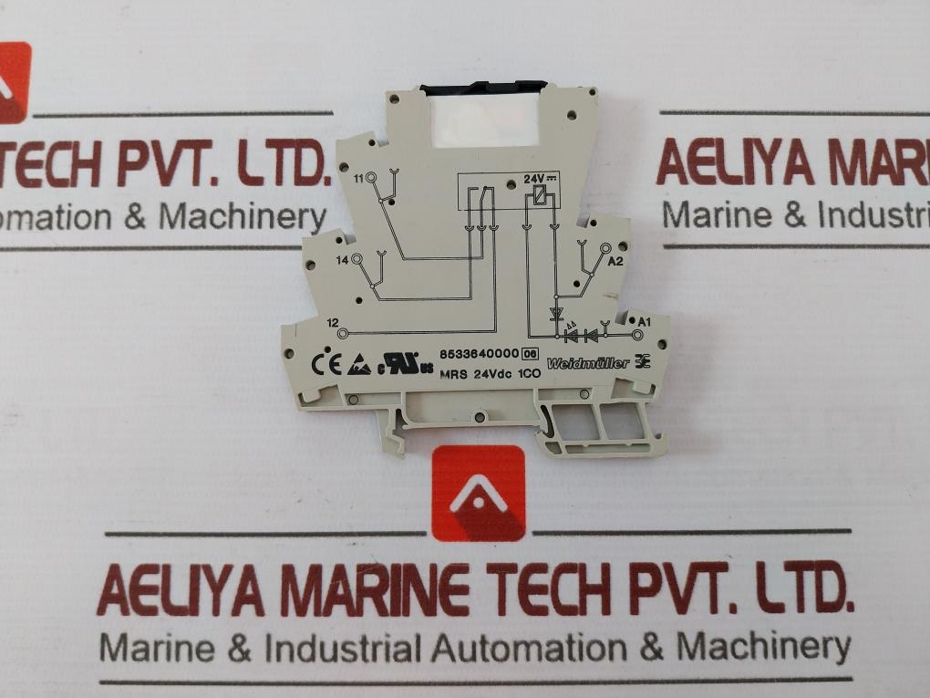 Weidmuller 8533640000 06 Relay Module Mrs 24Vdc 1Co 2931105