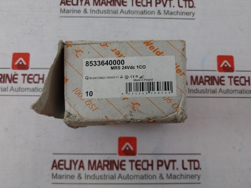Weidmuller 8533640000 Mrs 24Vdc 1Co Relay Module 0.4 Nm 4060120000