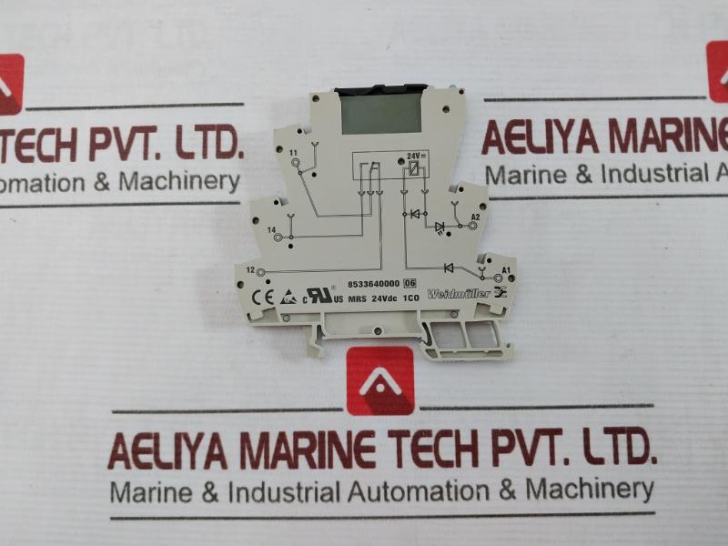 Weidmuller 8533640000 Relay Module Mrs 24Vdc 1Co 6A 277Vac 250V