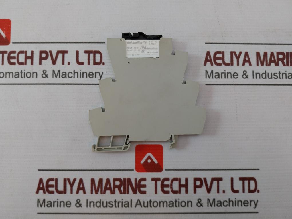 Weidmuller 8533640000 Relay Module Rss113024 6A 250Vac Din Rail