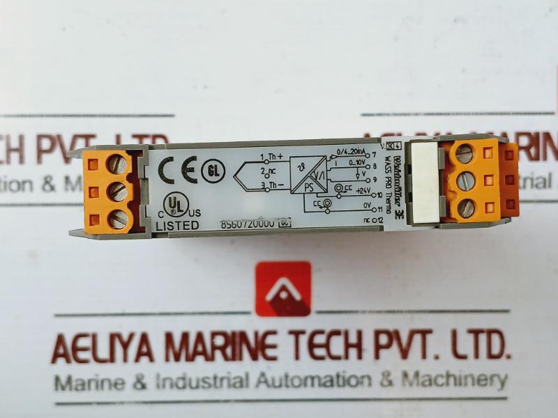 Weidmuller 8560720000 Tc Isolating Transformer Was5 Pro Thermo