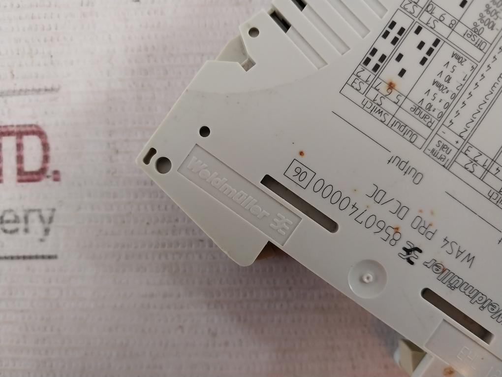 Weidmuller 8560740000 Was4 Pro Dc/Dc Signal Converter 22-230V 1 W 48-62 Hz
