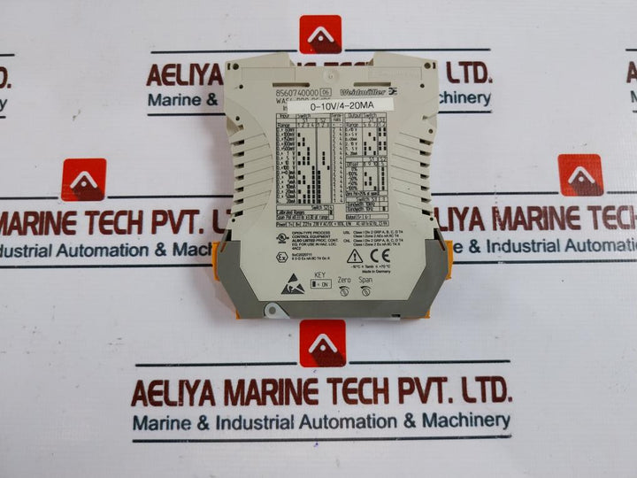 Weidmuller 8560740000 V.3 Wasa Pro Dc/Dc Signal Converter 0-10V/4-20Ma