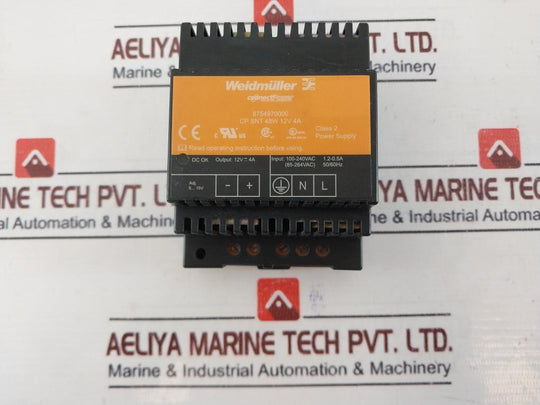 Weidmuller 8754970000 Power Supply 100-240Vac