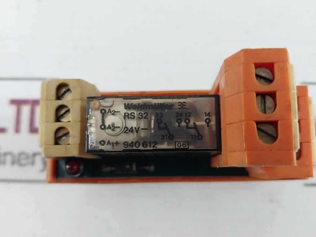 Weidmuller 940 612 Relay Module 8A/250V/Ac1