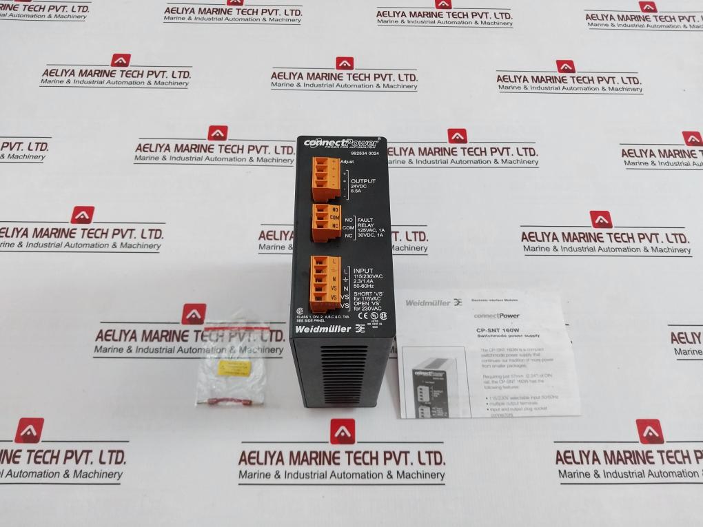 Weidmuller 992534 0024 Connectpower Power Supply Module Cp-snt 160W 115/230Vac