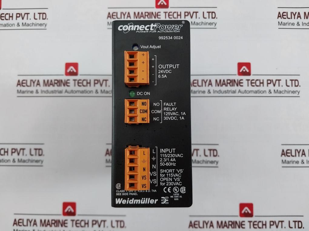 Weidmuller 992534 0024 Connectpower Power Supply Module Cp-snt 160W 115/230Vac