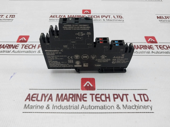 Amg Elm-10F Ex Load Monitoring Module 24Vdc Weidmuller