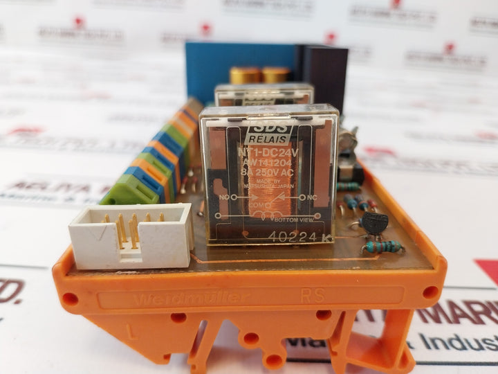 Weidmuller Aw141204 Plc Relay Module 250Vac