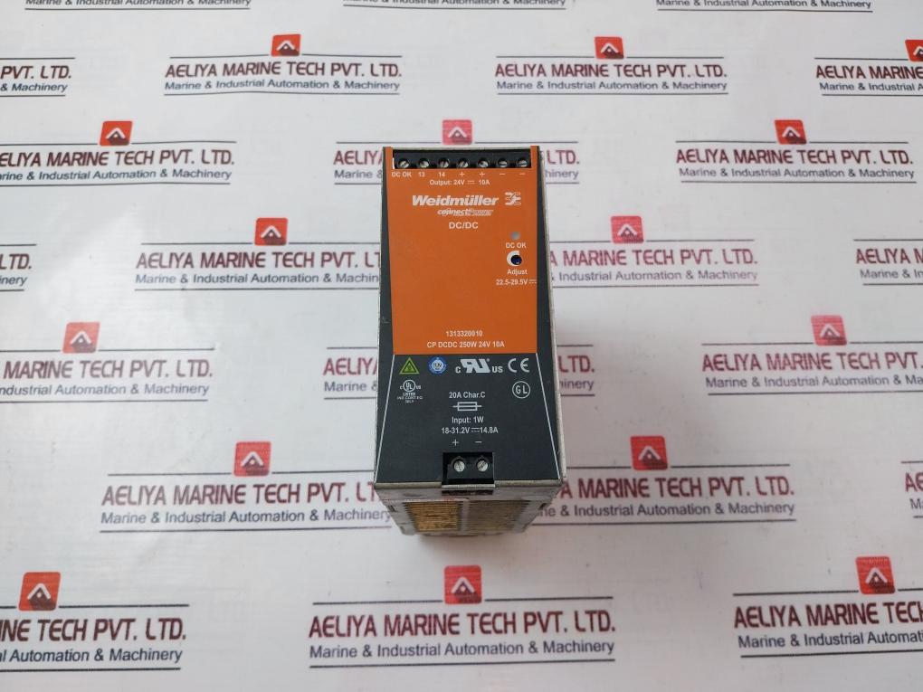 Weidmuller CP DCDC 250W 24V 10A Connect Power Supply
