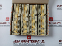 Weidmuller Din Rail Mount Terminal Block Sakr/35 (1 Box = 100 Pcs)