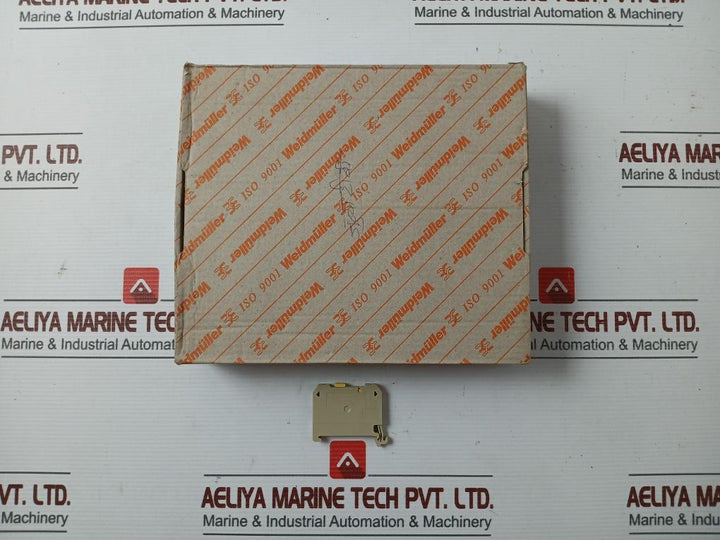 Weidmuller Din Rail Mount Terminal Block Sakr/35 (1 Box = 100 Pcs)