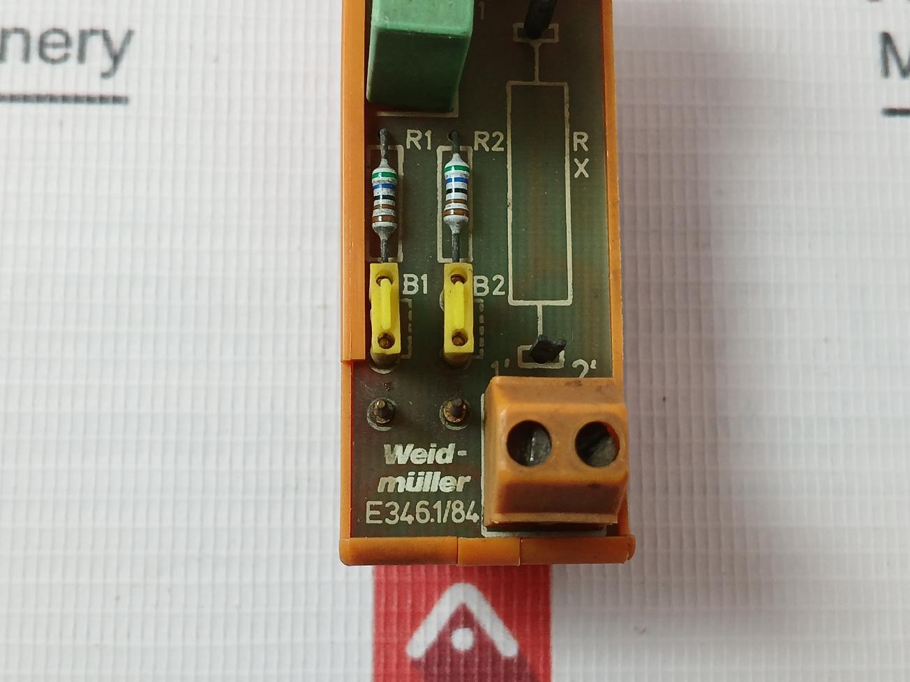 Weidmuller E346.1/84 Relay Module 414680 Rs