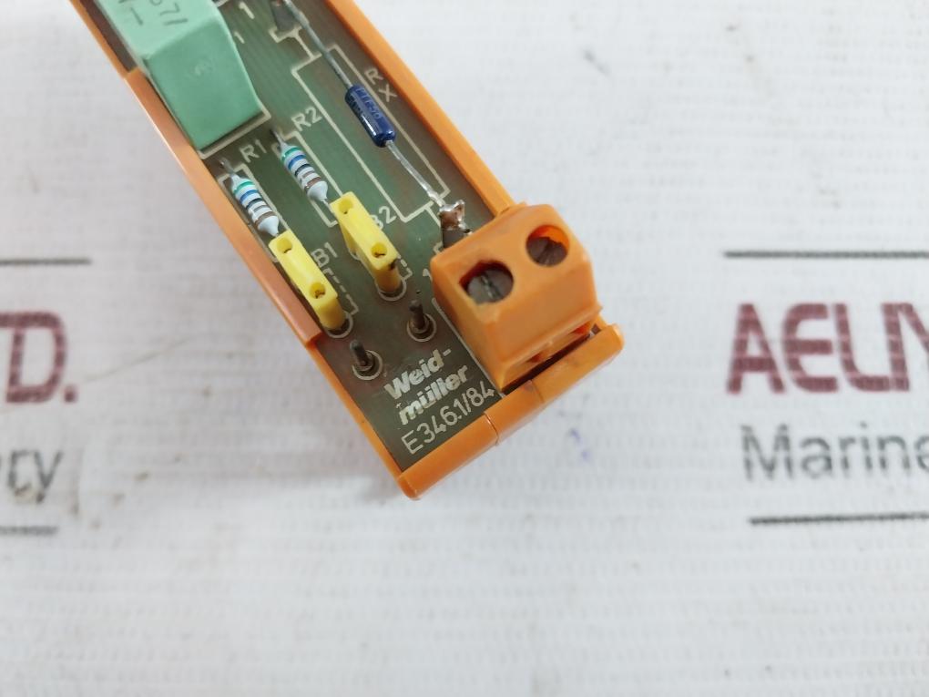 Weidmuller E346.1/84 Relay Module Rs