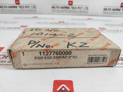 Weidmuller Egr 1127760000 Relay Module 230V 2.5Mm2 250C 112776 06