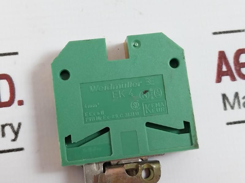 Weidmuller Ek 4 Terminal Block Ex-89_c_3131u