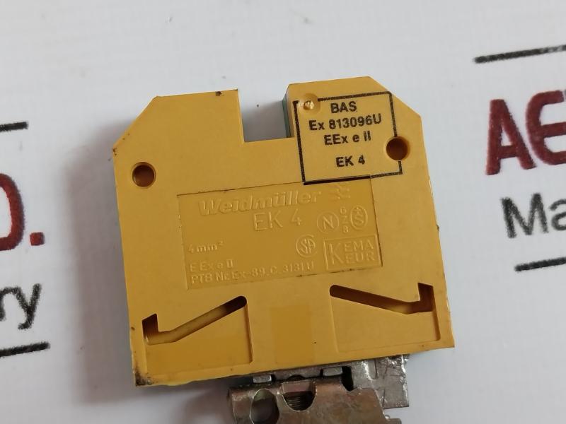 Weidmuller Ek 4 Terminal Block Ex-89_c_3131u
