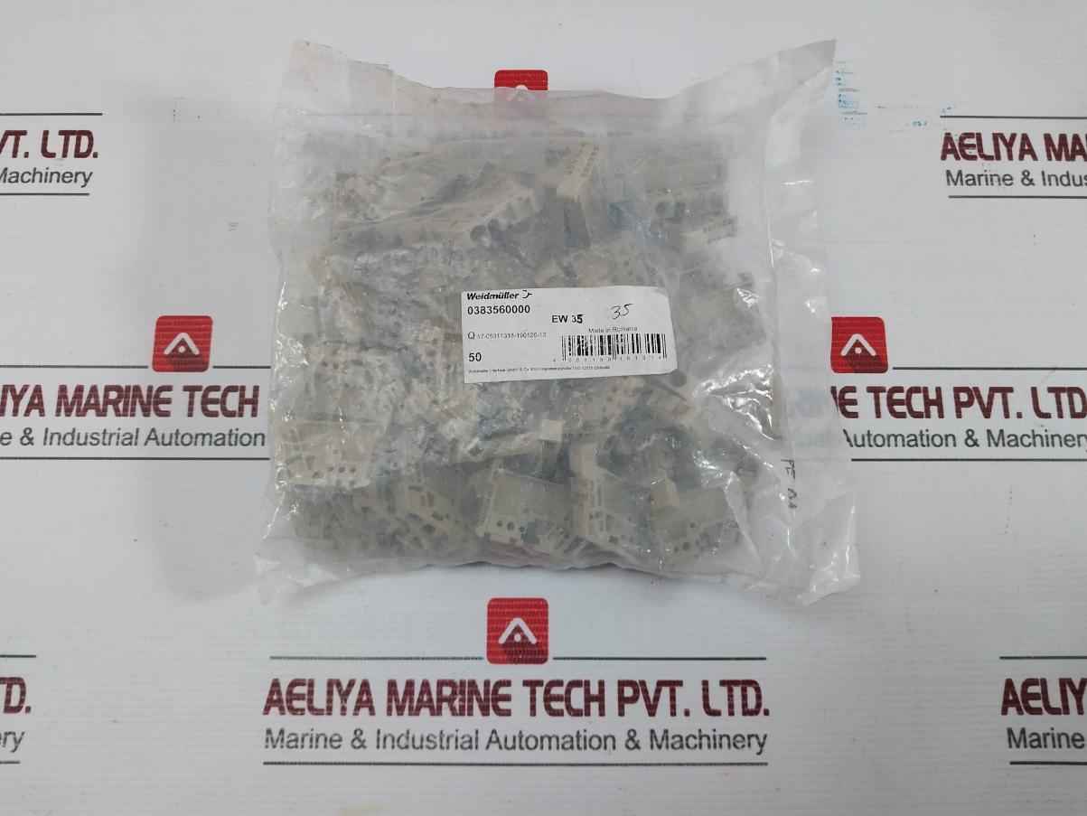 Weidmuller End Bracket 0383560000 1 Packet (50 Pcs)