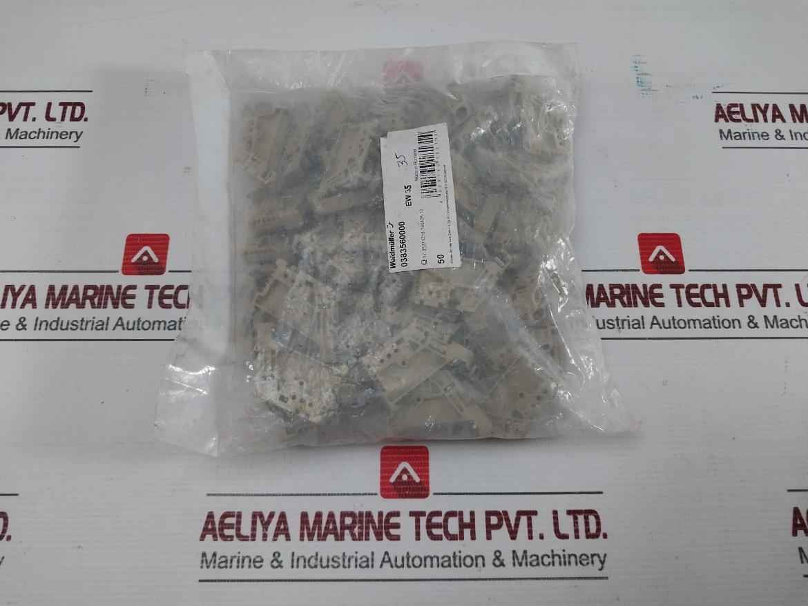 Weidmuller End Bracket 0383560000 1 Packet (50 Pcs)