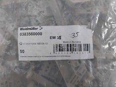 Weidmuller End Bracket 0383560000 1 Packet (50 Pcs)