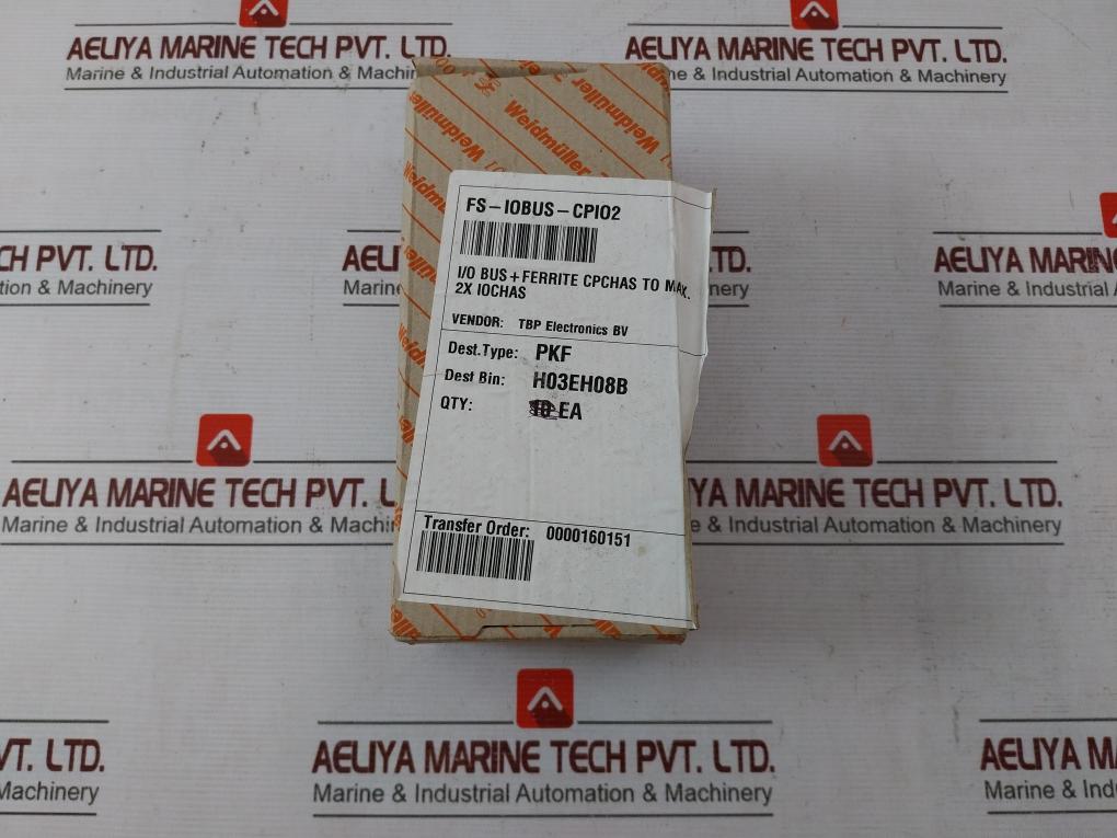 Weidmuller Fs-iobus-cpio2 Awm Style Front Panel Flat Madison Cable 6181021711