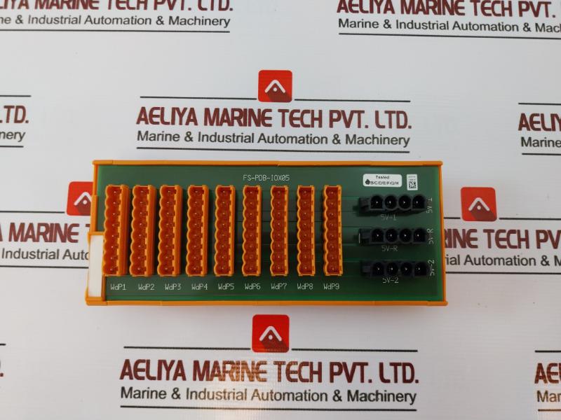 Weidmuller Fs-pdb-iox05 Power Distribution Board Extension I/o Cabinet