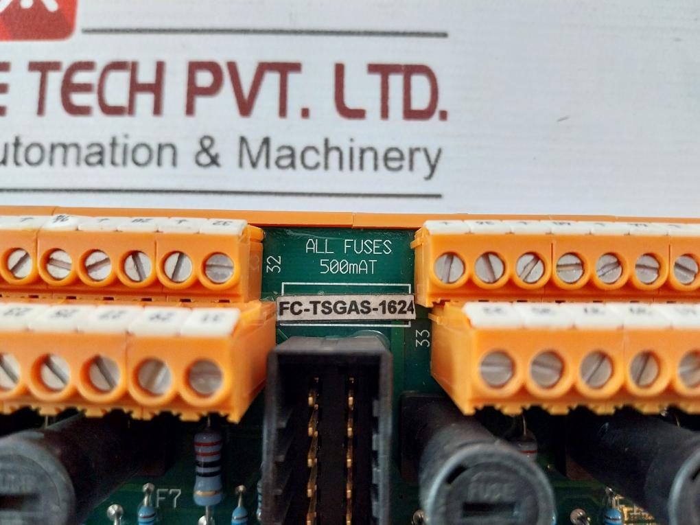 Weidmuller Fs-tsgas-1624 Digital Input Field Termination Assembly 94V-0 Sms81B
